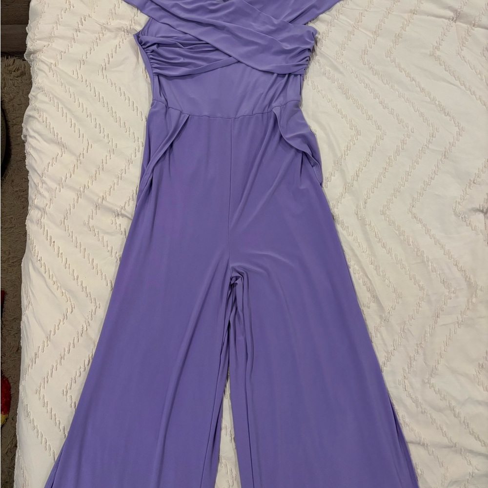 Fashion Nova Lavender Jumpsuit